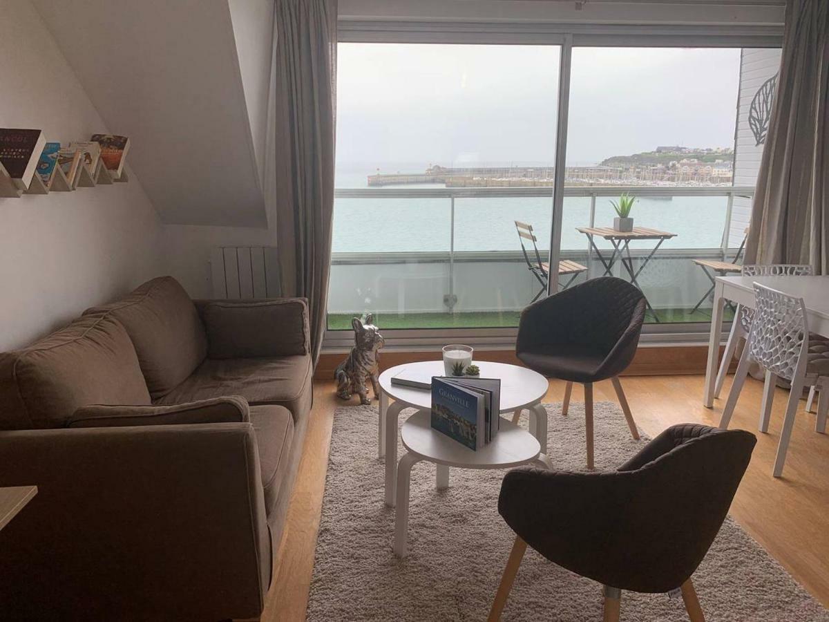 גראנוויל Un Balcon Sur La Mer, Acces Direct A La Plage מראה חיצוני תמונה